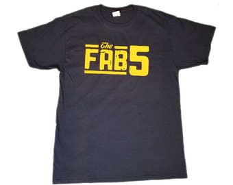 michigan fab five shirt