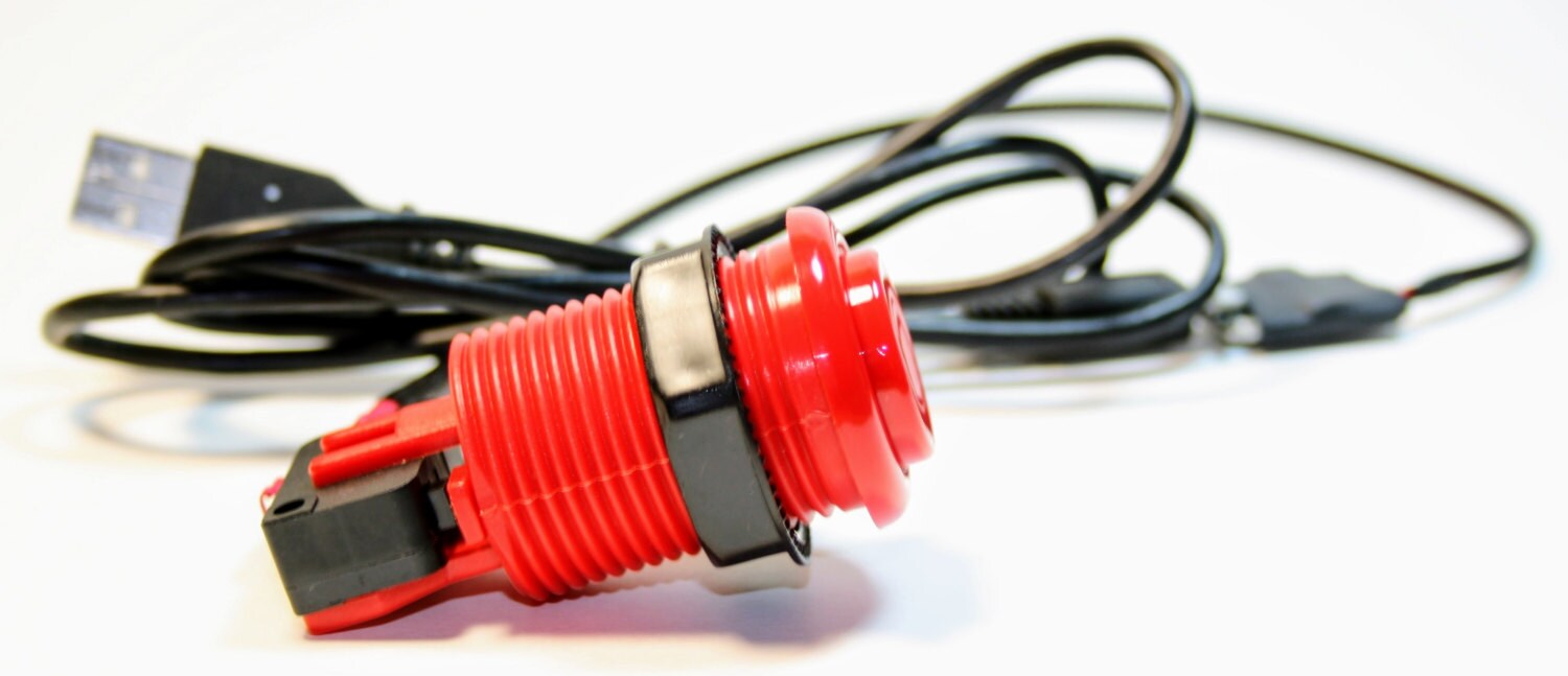 USB Button DIY Photobooth Arcade Game Button Choose Color