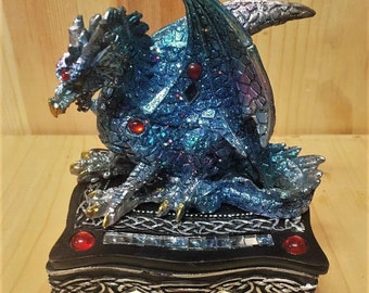 Vintage Dragon Jewelry Box