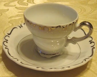 Ucagco Demi Cup & Saucer Heirloom Japan