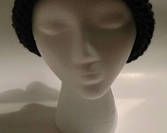 Charcoal Gray Adult Knit Hat - Charcoal Gray Adult Knit Beanie