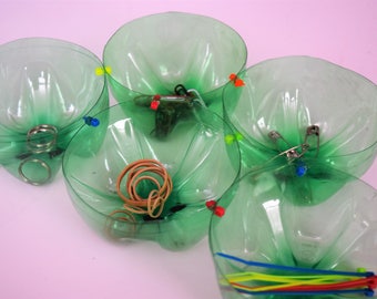Tray From Upcycled Plastic Bottles – sort miscellaneous items - bowls recycle
