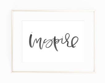 Inspiring wall art | Etsy