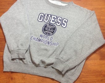 guess crewneck vintage