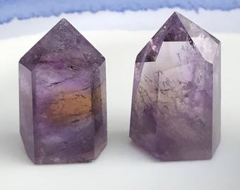 Ametrine Points Crystal Grid Healing Crystals