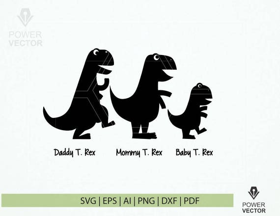 Download Dinosaur Family Svg. T rex Family Tshirt Design. T Rex Window