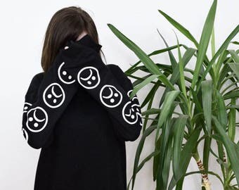 シ Yung Lean Street Style Sad Boys Sweater Black or White シ