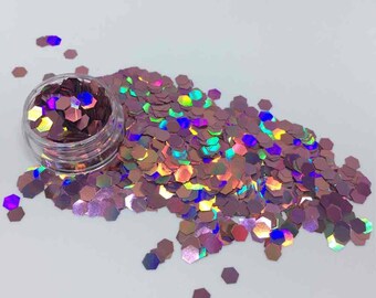 Holographic Pink Cosmetic Grade Festival Glitter - Cruelty Free