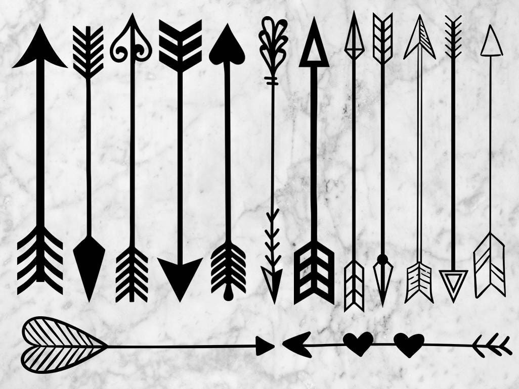 Download Arrows Svg Clipart Hand drawn arrows svg Handdrawn arrow