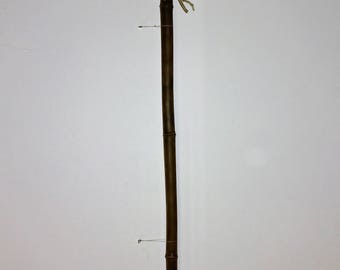 Bamboo hiking/survival staff