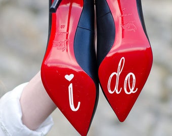 I Do Wedding Shoe Decal, I Do Decal, I Do Sticker, Wedding Decals, Bride Decal, Shoe Sticker, Wedding Decal, Wedding Stickers, Wedding Photo