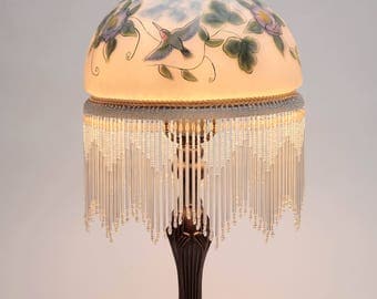 Lamp with Hummingbird (08014)