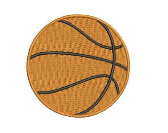 Basketball Embroidery Design Ball Embroidery Design Fill Design Machine Embroidery Instant Download Digital File EN2003_F3