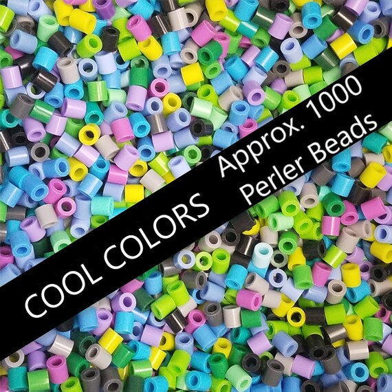 1000 Perler Beads COOL Perler Colors Perler Bead Art Bead