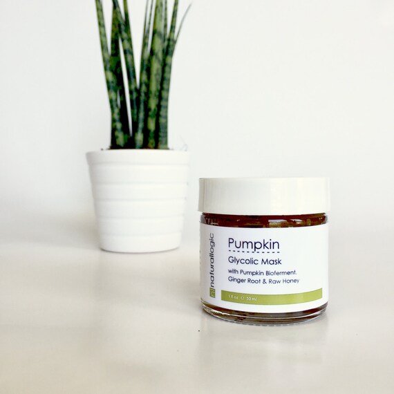 Pumpkin Glycolic Mask. Facial Mask. Face. Chemical Peel.