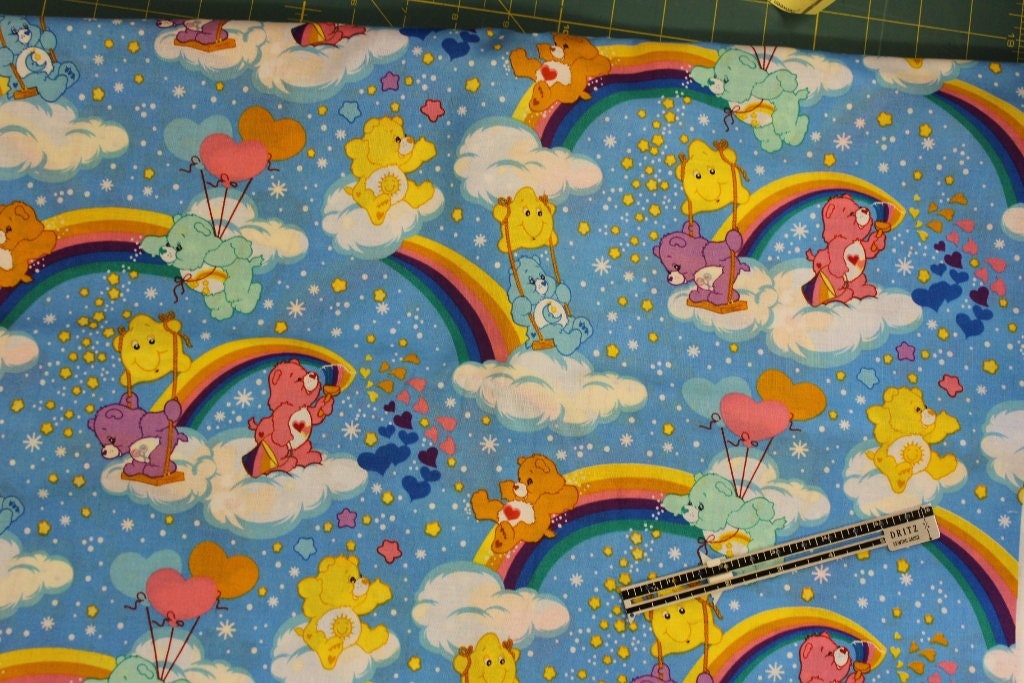 Care Bears fabric 100% cotton by Cranston from SunshineAnnieFabrics on ...
