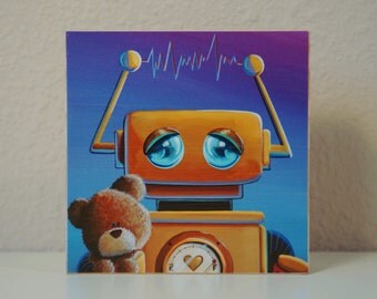 robot teddy bear toy