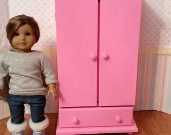 18 inch doll closet