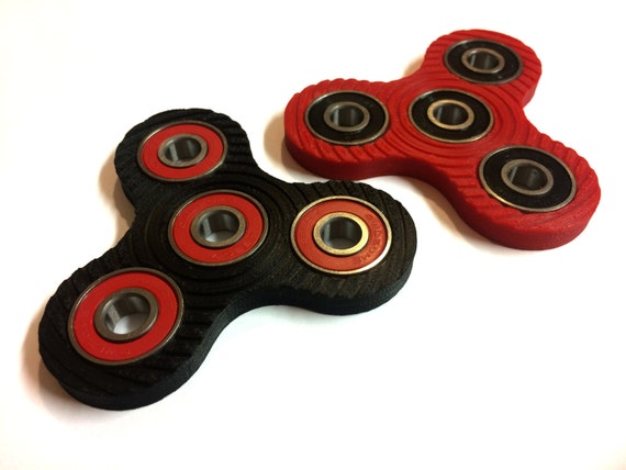 3D Printed Spiral Fidget Hand Spinner EDC Every by BuddhaTheDr