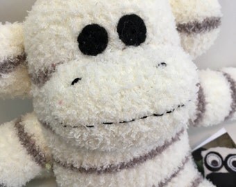 Sydney the Baby Friendly Sock Monkey