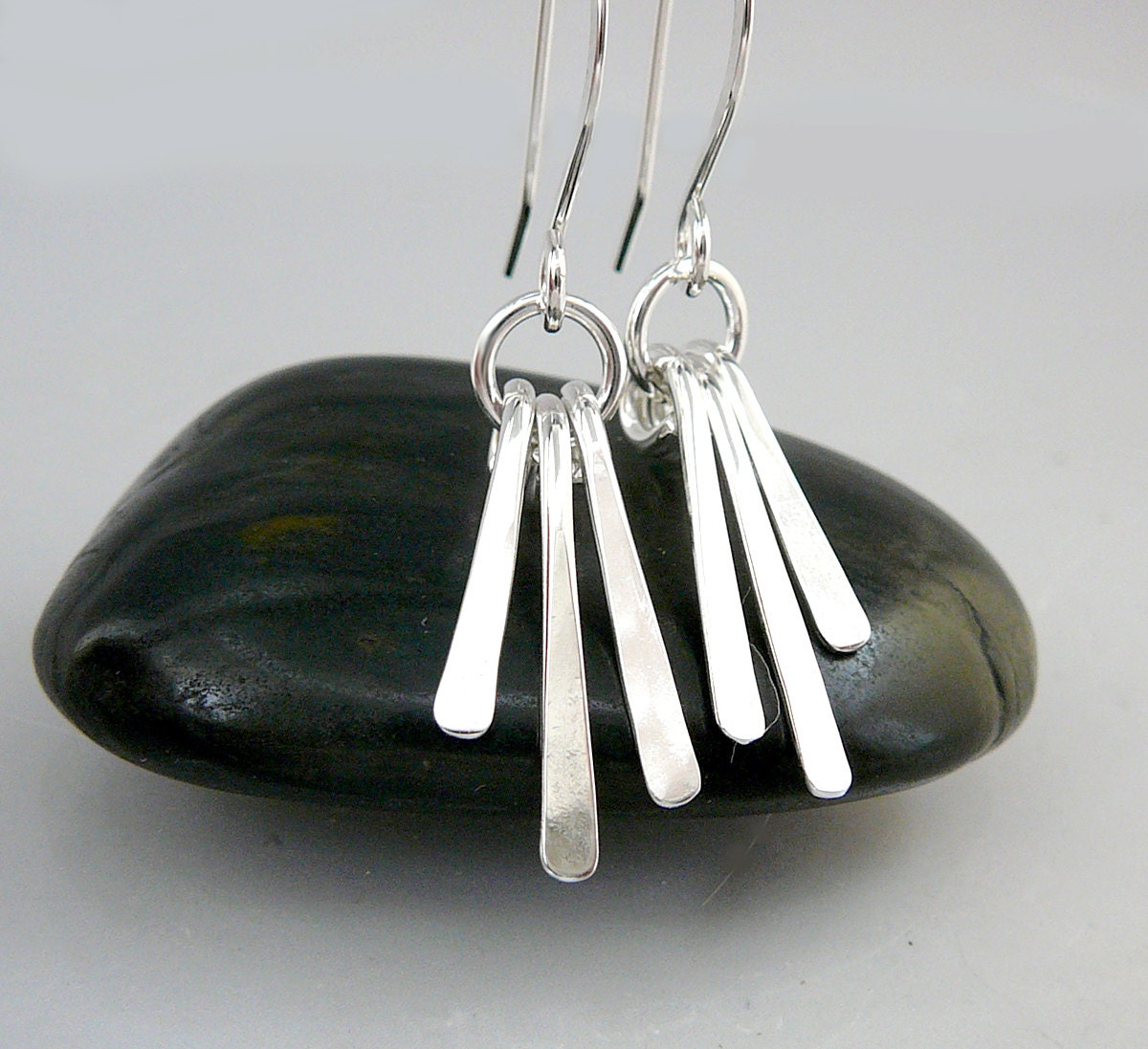 RESERVED Sterling Silver Drop Earrings Nickel Free Earrings