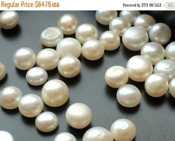 50 On Sale Wholesale Lot 30 Pcs Pearls Ivory By Gemsforjewels