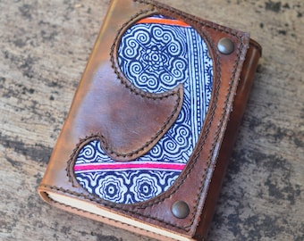 Leather Journal / Handmade / Diary / 6"X4" / FREE initials / LINED or Plain