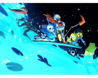 Undertale LOVE Print - Swamp