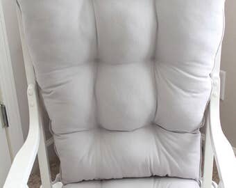 Custom Chair Cushions/ Glider Cushions/ Rocking Chair Cushions- Solid Colors