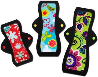 Cloth Pad Starter Set - Medium (8" Light, 10" Moderate, 12" Heavy)