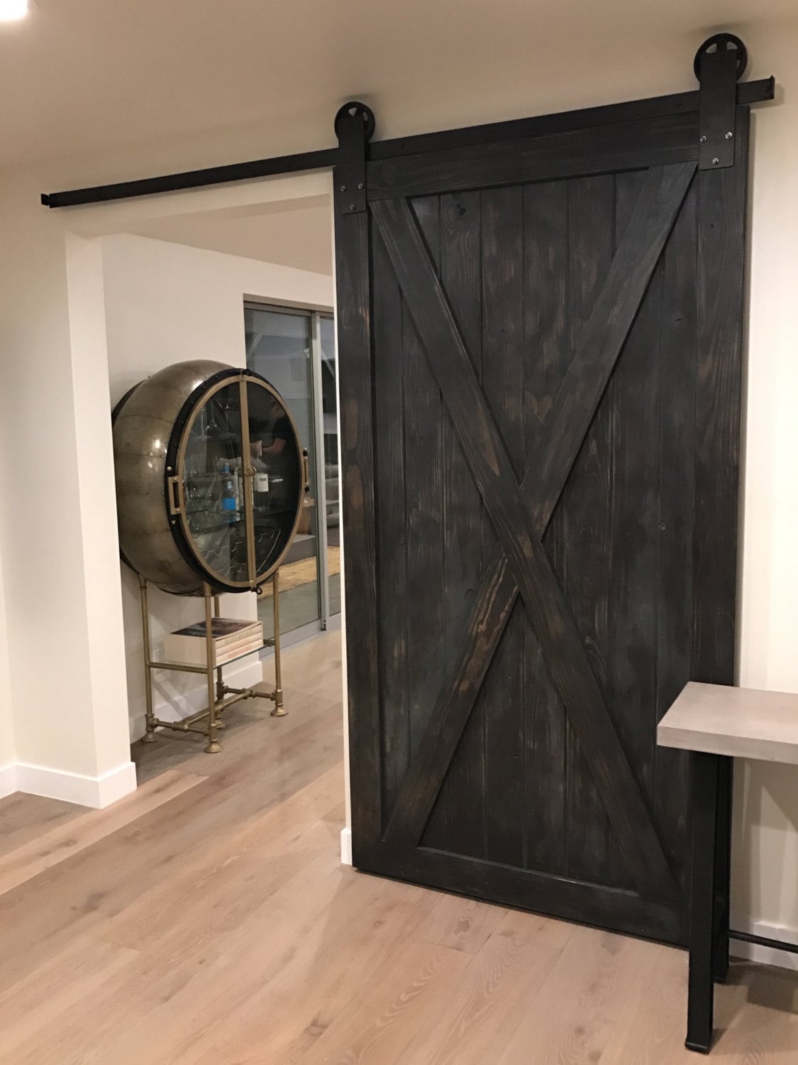 Custom Full X Sliding Barn Door