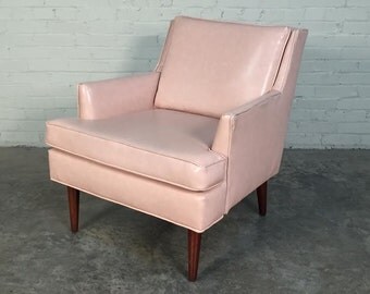 Vinyl lounge chair | Etsy