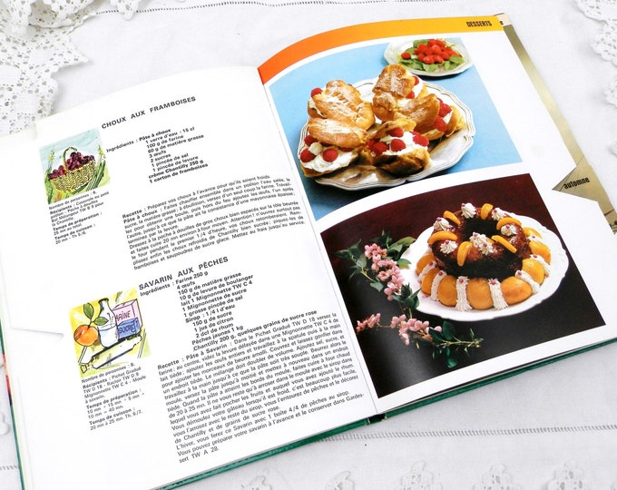 Vintage 1968 Tupperware French Cook Book with Raymond Oliver Written in French, Cuisine, France, 1960s, 1970s, Mid Century, Retro, Home Vintage 1968 Tupperware French Cook Book with Raymond Oliver Written in French, Cuisine, France, 1960s, 1970s, Mid Century, Retro, Home