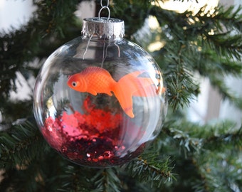 Koi fish bowl ornament-LARGE