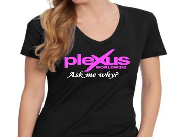 Plexus World Wide T-Shirt, Plexus Shirt, Plexus Swag, Plexus Decal, Plexus v neck shirt, Plexus clothing, Plexus Accessorie