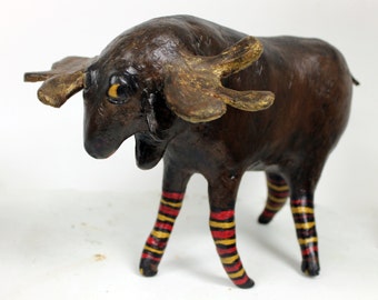 Bullwinkle the OOAK Paper Mache Moose Sculpture