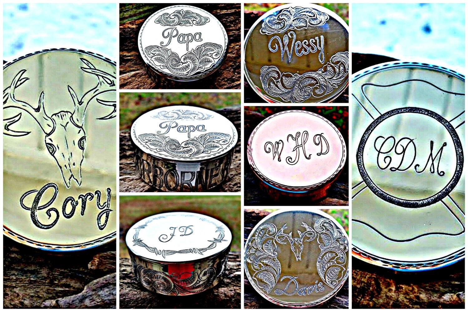 Dip Can and Lid Chew Can Engraved Dip Can by BluegrassEngraving