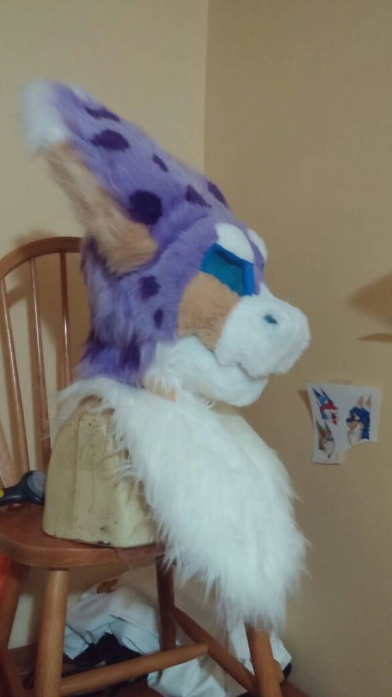 Custom Fursuit Head by TwilightKnights on Etsy