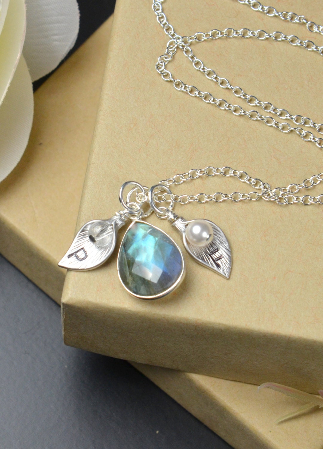 PERSONALIZED GRANDMOTHER JEWELRY.Grandma Necklace