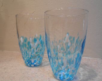 aqua glasses