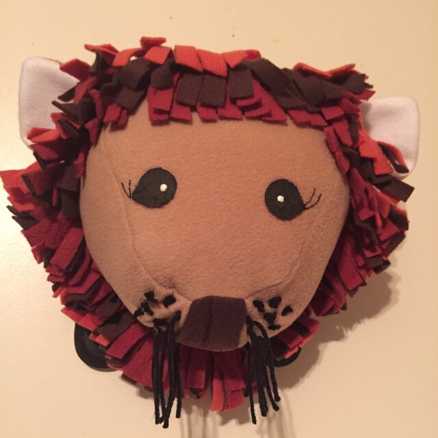 Stuffed animal heads owls animals pillows blankets by GrammaInABox