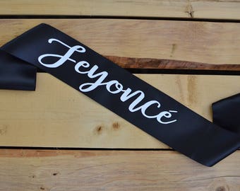 Feyonce Sash, Fiance Sash, Bride to Be Sash, Bride Sash, Bachelorette Party Sash, Bridal Shower Sash, Future Mrs Sash, Bride to Be Gift