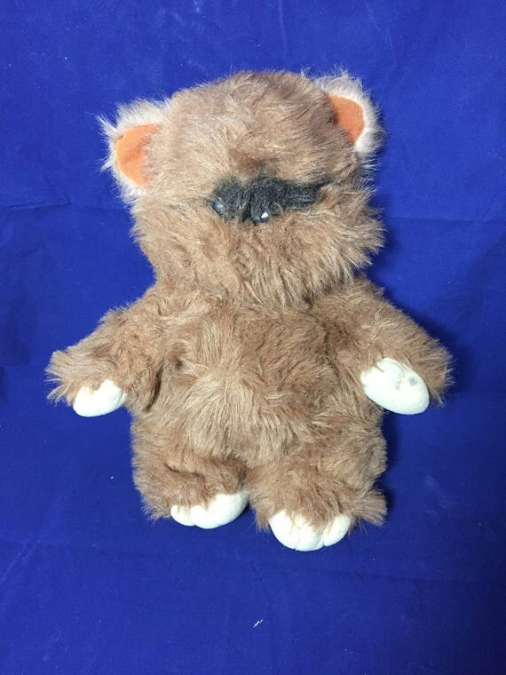 vintage ewok stuffed animal