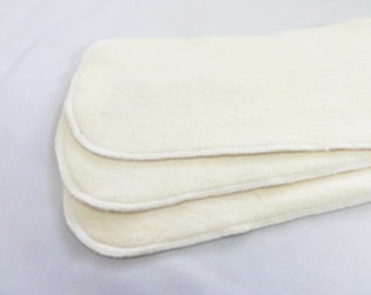 organic bamboo insert for cloth diapers, organic bamboo soakers, bamboo liners, diaper inserts and liners, booster inserts for covers shells
