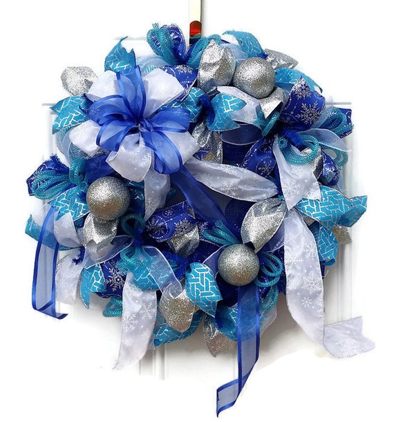 blue christmas wreath christmas ribbon wreath christmas blue christmas wreath christmas ribbon wreath christmas