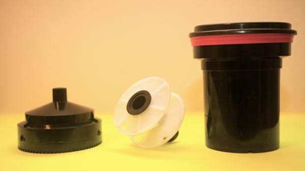accessories to develop film. process film