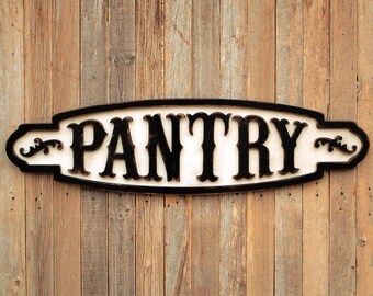 Kitchen Wall Decor Rustic Pantry Sign Vintage Pantry Sign Large Pantry Sign Pantry Farmhouse Sign Pantry Wood Sign Kitchen Pantry Sign