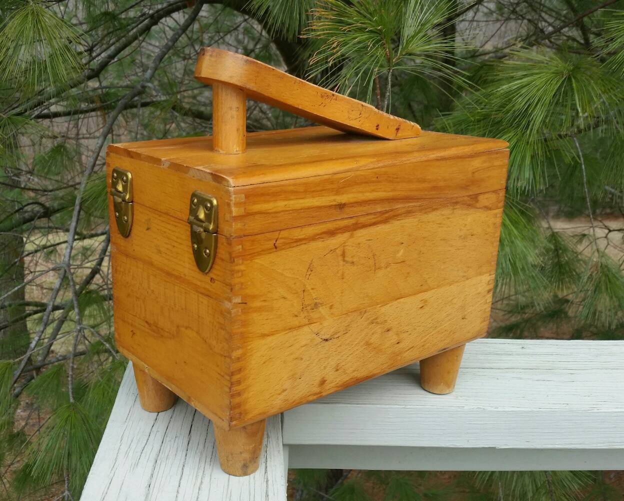 Esquire Shoe Valet Deluxe Shoe Shine Box 1950s