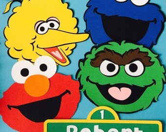 Sesame street centerpieces