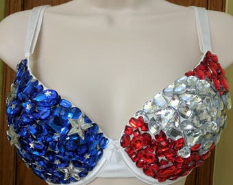 Flag bra | Etsy